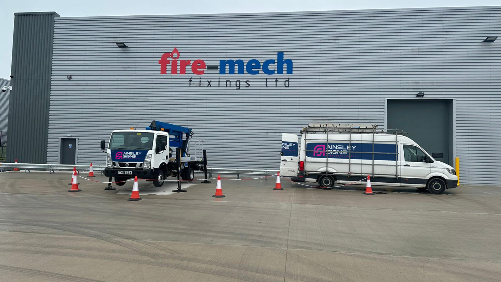 Fire-Mech & Ainsley Signs